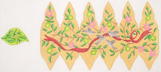 Christmas Pear Ornament-Day 4 Calling Birds