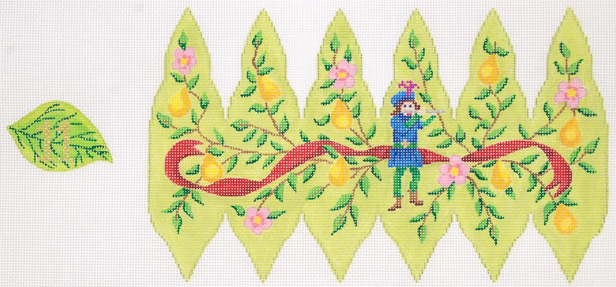 Christmas Pear Ornament-Day 11 Pipers Piping