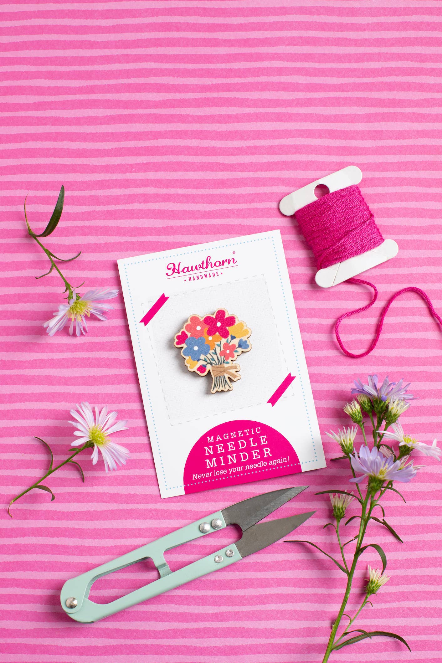 Flower Posy Magnetic Needle Minder | Gift for Crafters