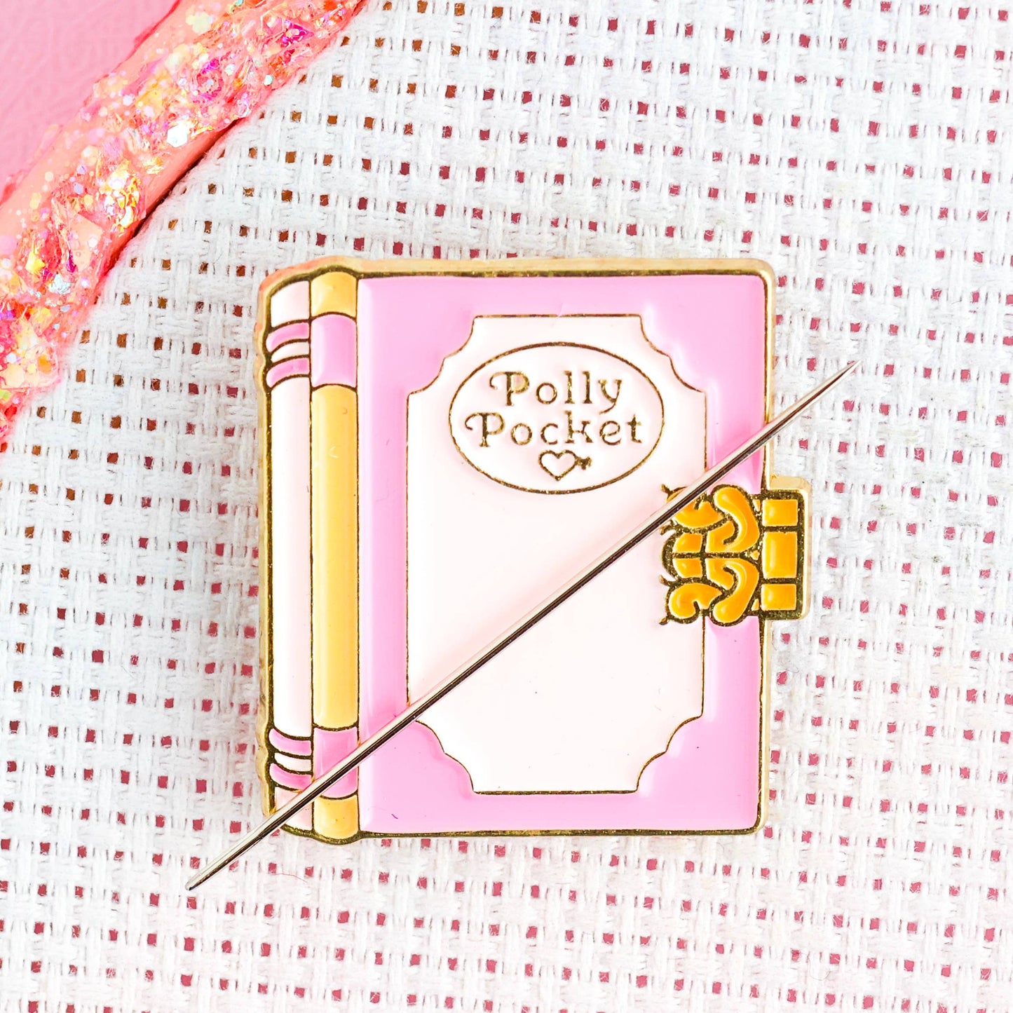 Girl Toy Book Needle Minder Magnet