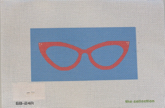 Cat Eyes Glasses Blue