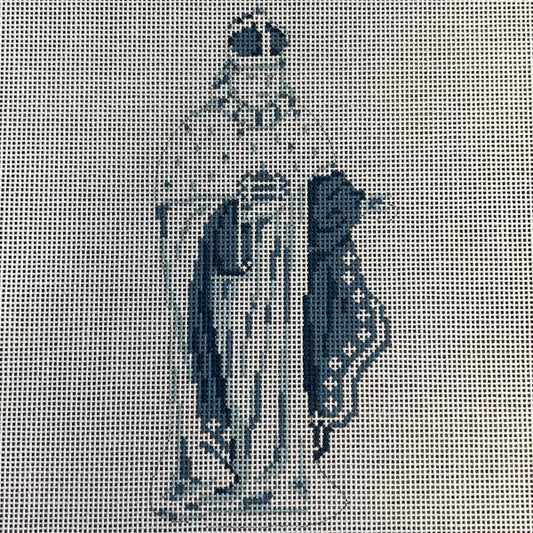 Wedgwood Nativity Standing Wiseman w/ Crown