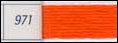DMC 5 Pearl Cotton 971 Pumpkin