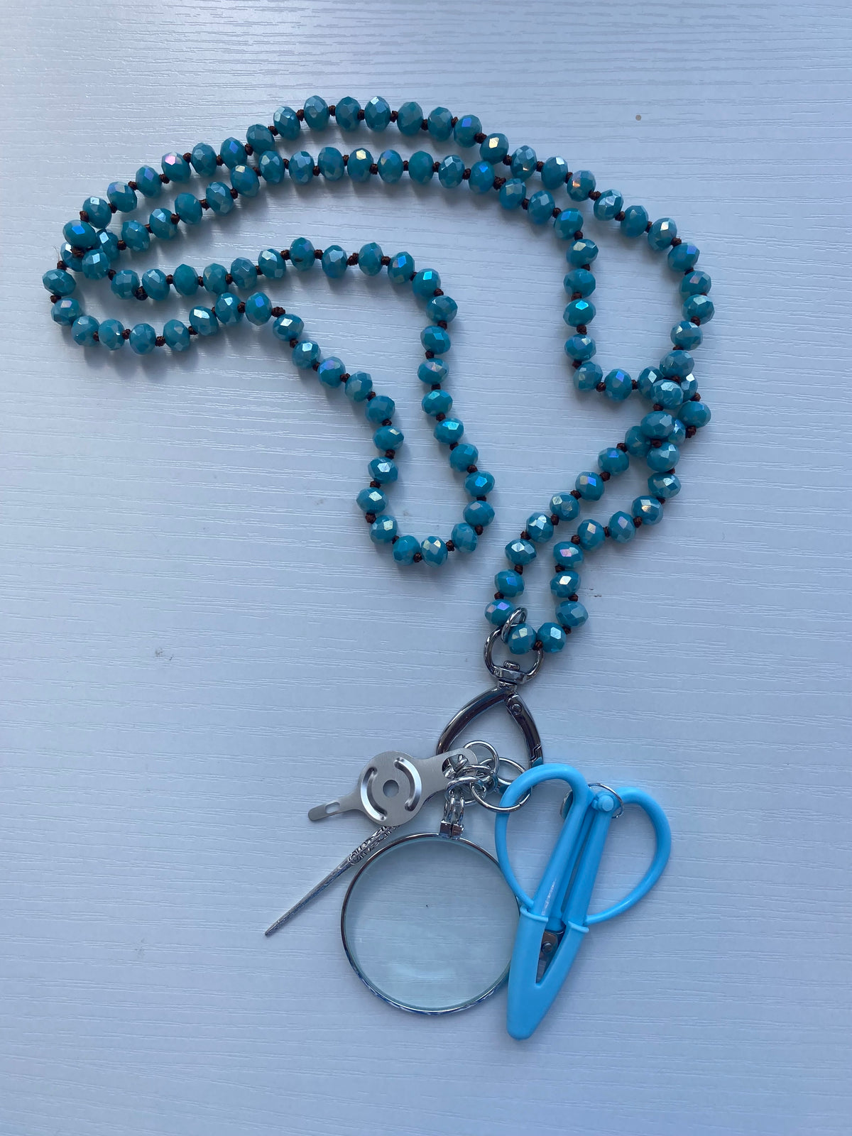 Up Up Chatelaine - Blue Turquoise