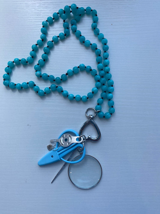 Gemstone Chatelaine La Mer