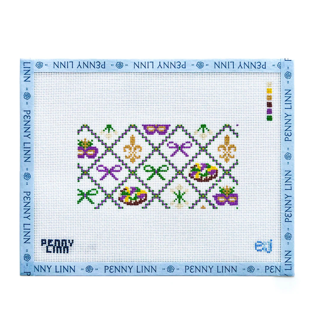 Mardi Party Fancy Clutch insert