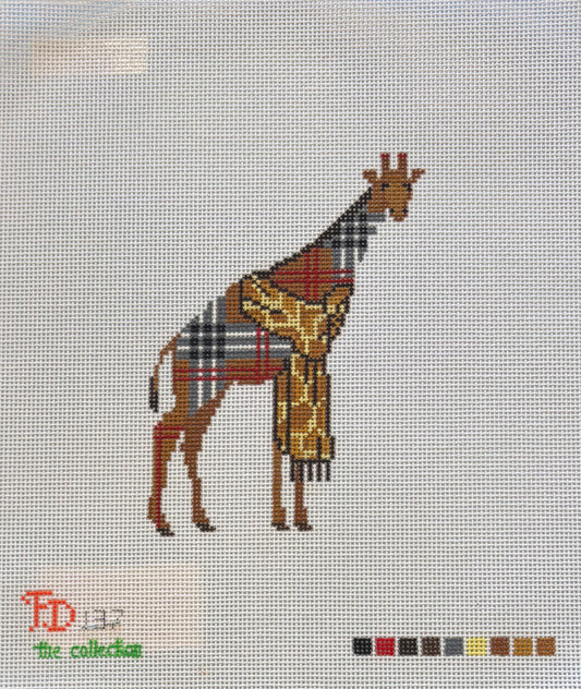 Plaid Giraffe in Spotted