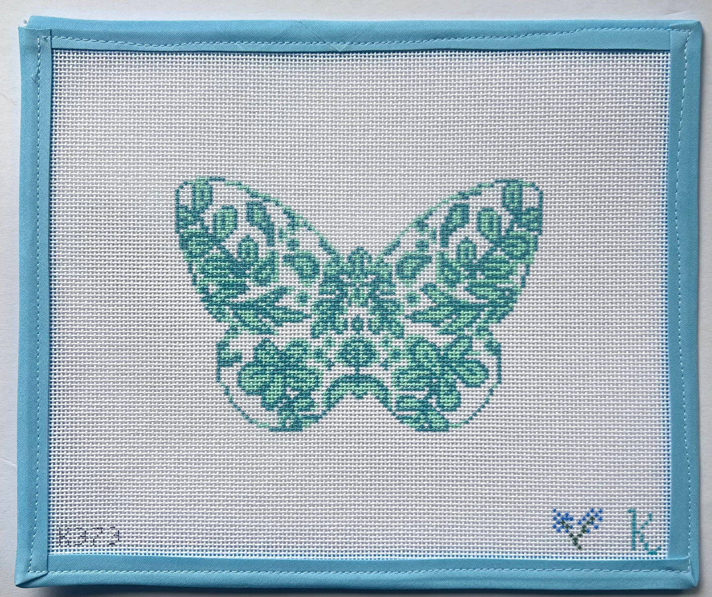 Chinoiserie Butterfly-Teal