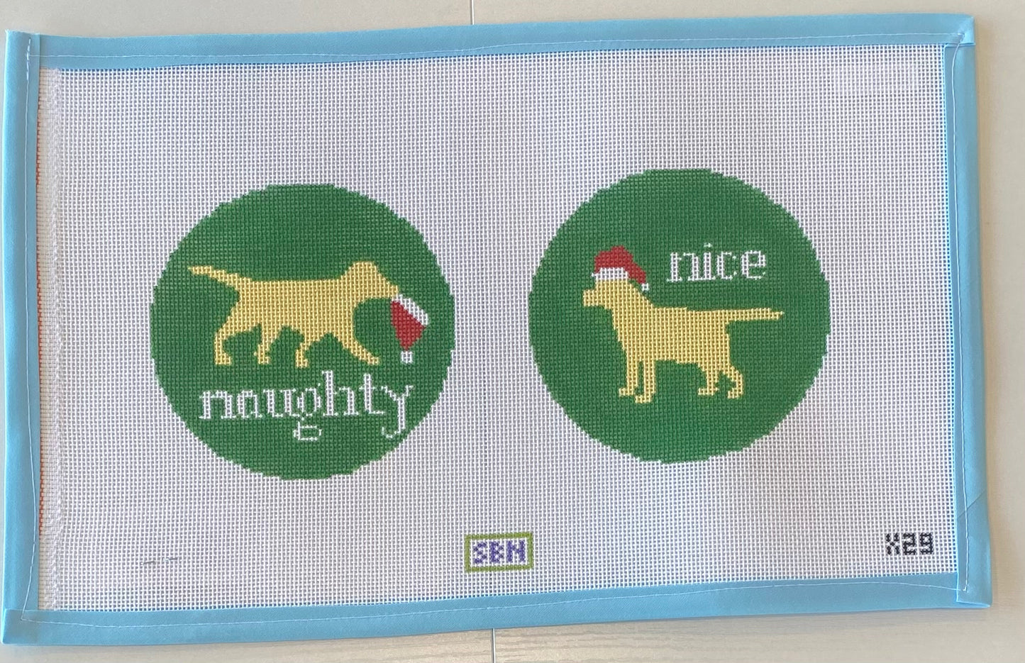 Naughty/Nice Yellow Labs