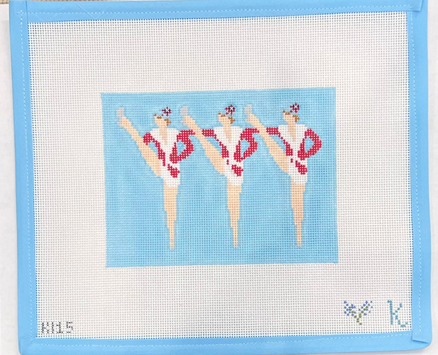 Dancers High Kick Line