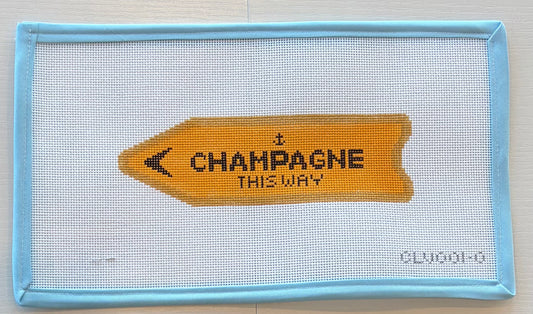 Champagne This Way - Orange
