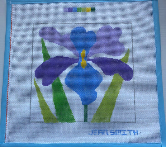 Large Garden Flower-Iris