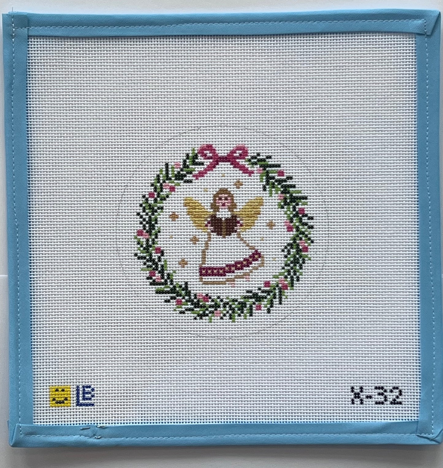 Angel with Songbook Wreath