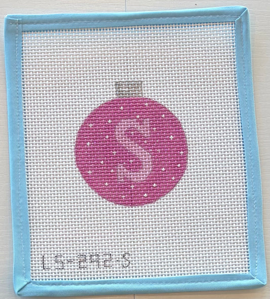 Initial S Canvas