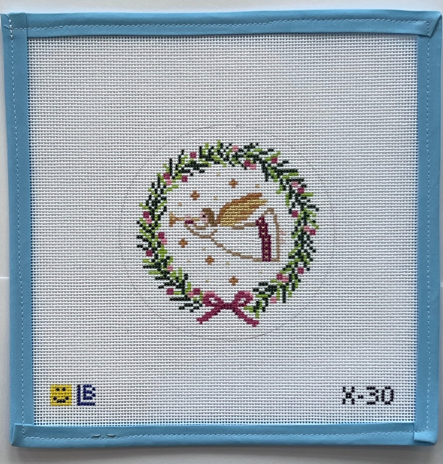 Angel with Horn Wreath