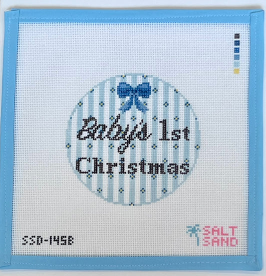 Baby's 1st Christmas Blue