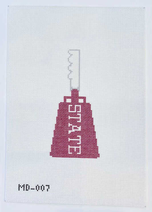 State Cowbell White Handle