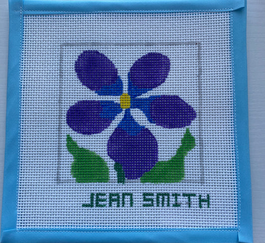 Simple Flower Coaster