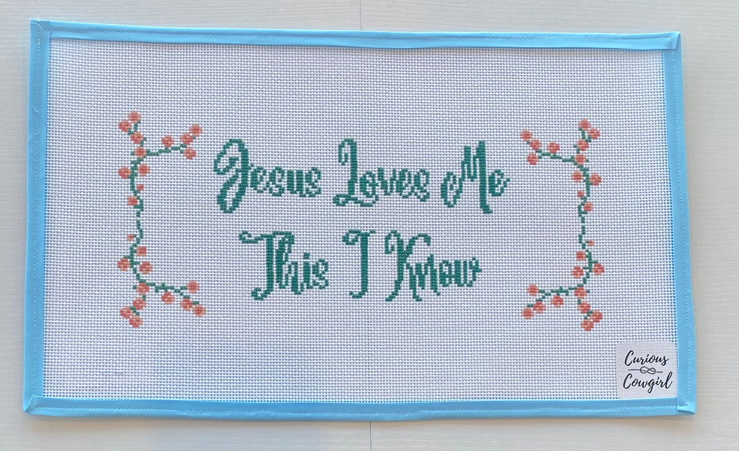 Jesus Loves Me Teal