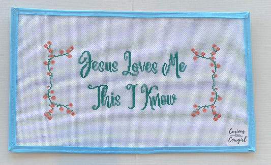 Jesus Loves Me Teal