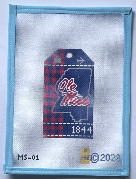 University of Mississippi Retro Travel
