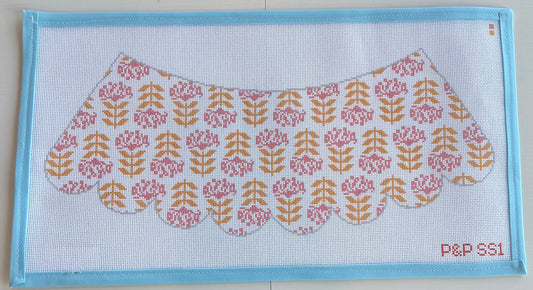 Blocked Begonia Lampshade
