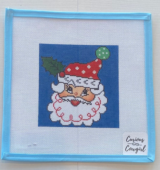 Joyful Polkadot Santa