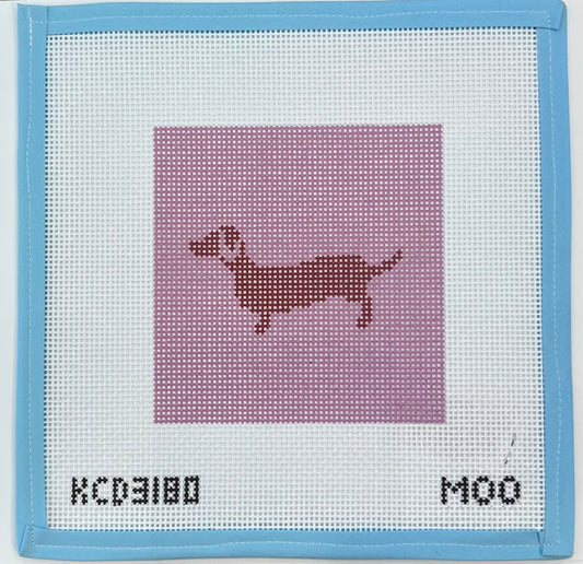 Dachshund Printed Canvas