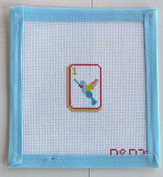 Bam Bird Mahjong Tile Mini