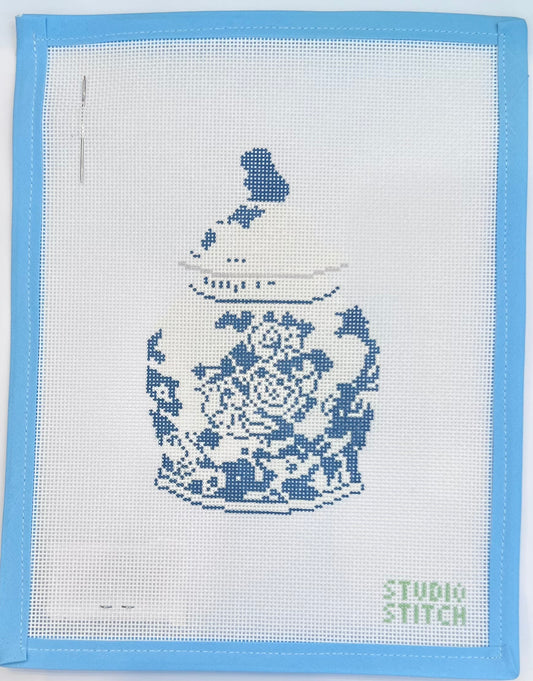 Blue & White Ginger Jar