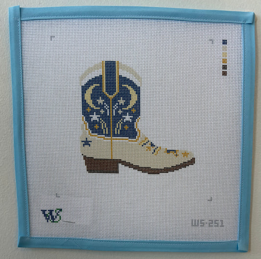 Moon and Stars Cowboy Boot