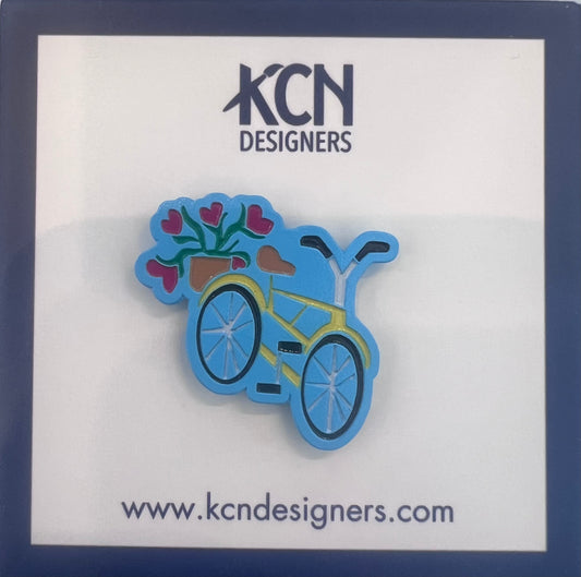 Yellow Bicycle Needle Minder