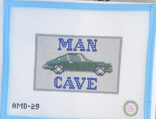 Man Cave - Green Porsche