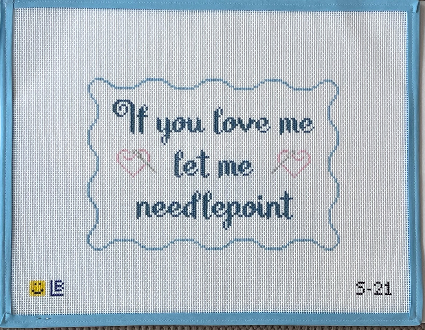 Let Me Needlepoint 13 Mesh