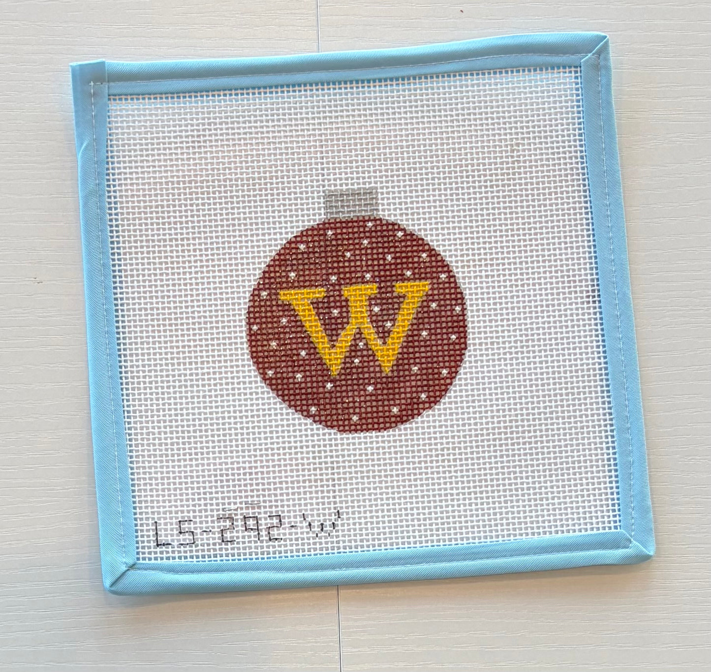 Initial W Canvas