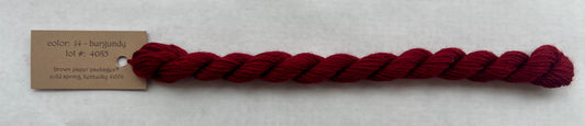 Silk & Ivory 014-Burgundy