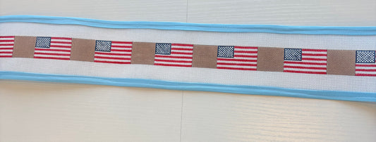 American Flag-Khaki Belt