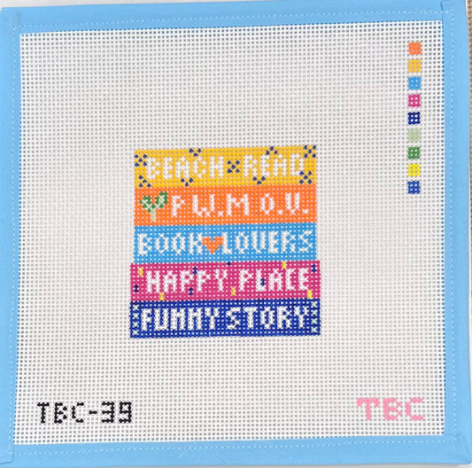The Book Canvas: Contemporary Romance Book Stack
