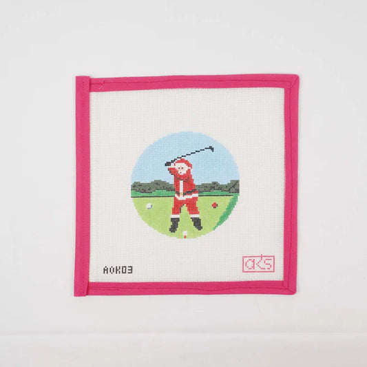 Sporty Santa-Golf