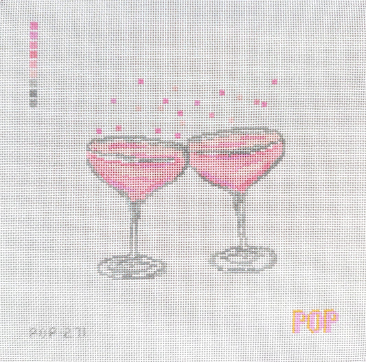 Champagne Cheers Canvas