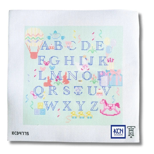 Baby Shower Sampler Printed Canvas