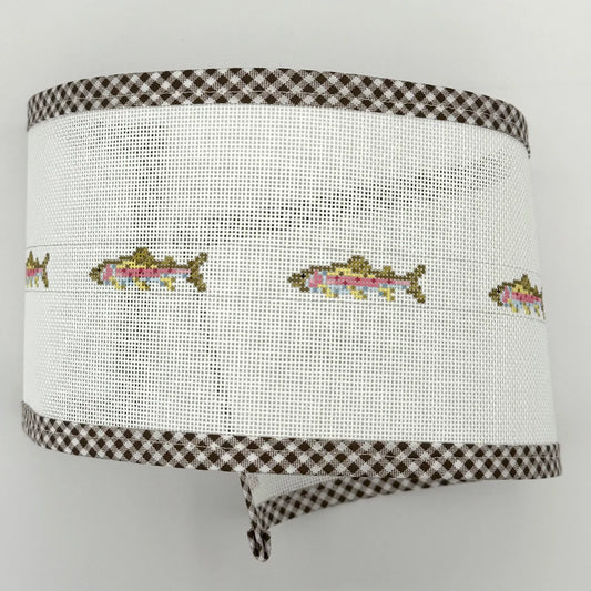 Rainbow Trout Dog Collar - Large