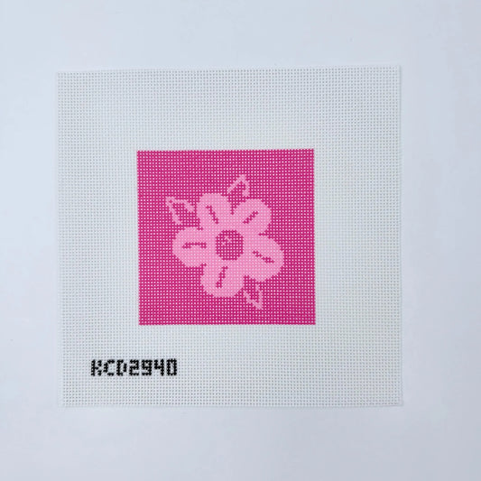 Flower Printed Square