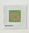 Pink and Green Love Canvas Printed
