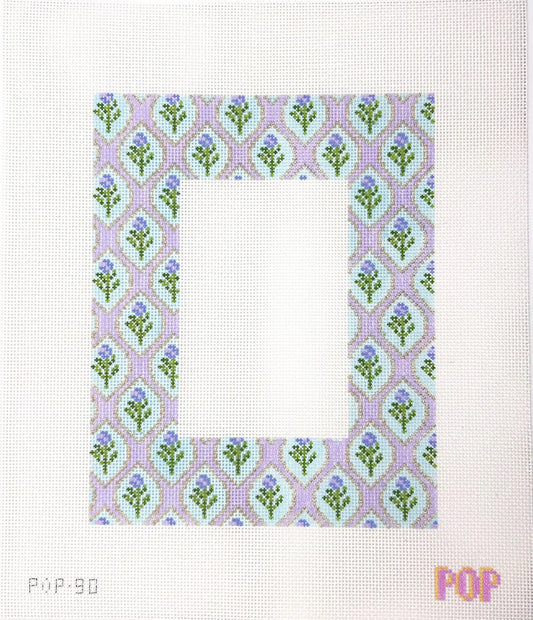 POP 90 Purple Floral Frame