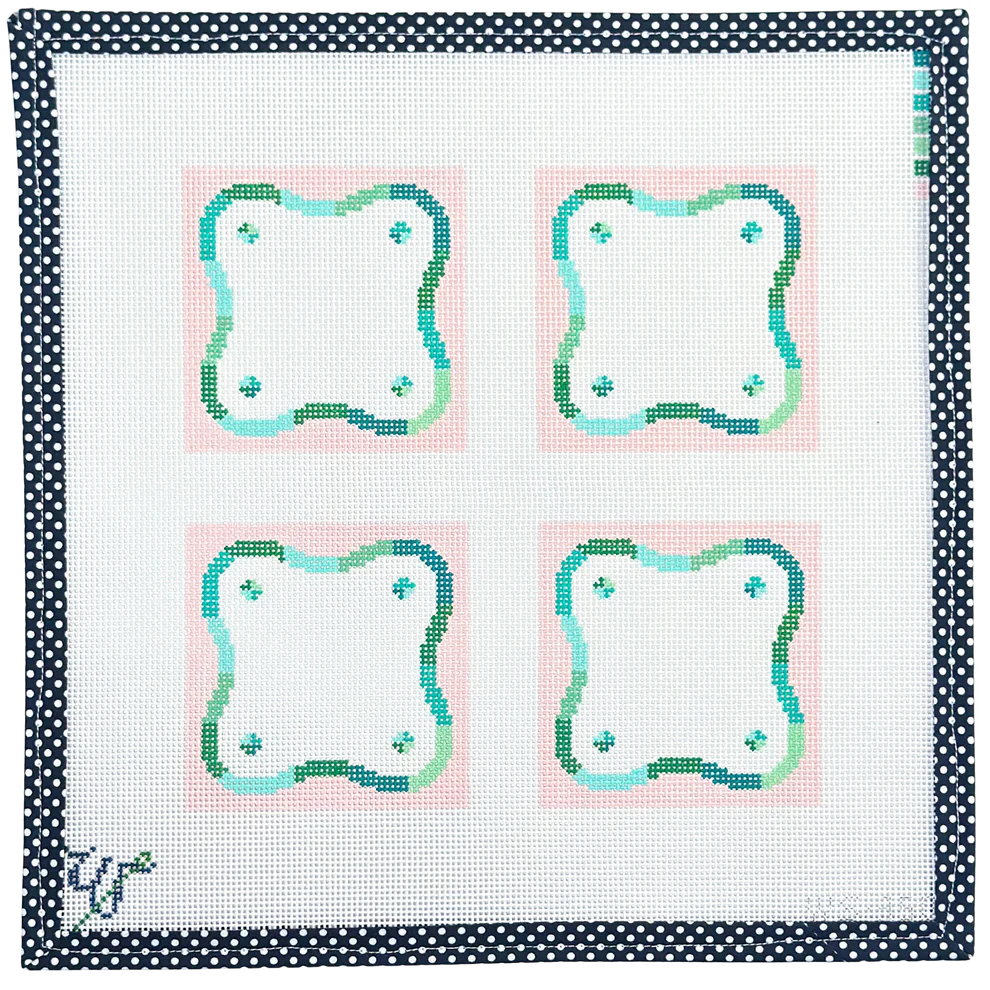 Palm Beach Squiggle Coasters