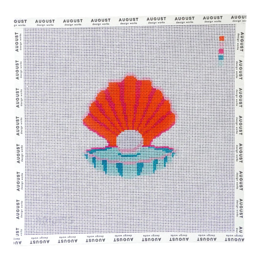 Pearl Shell - Needlepoint Canvas