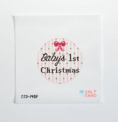 Baby's 1st Christmas Pink