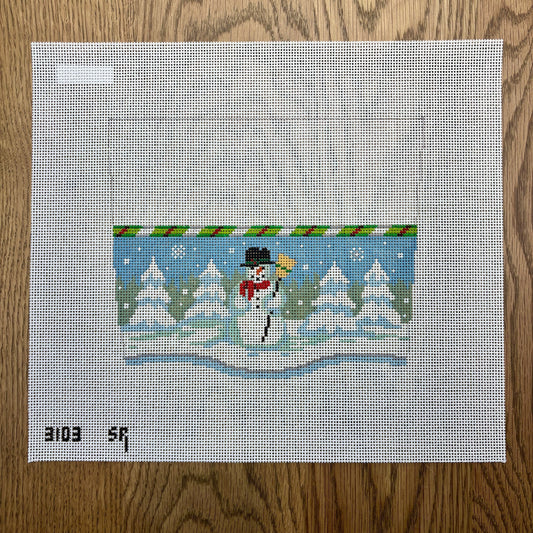 Stocking Cuff, Snowman