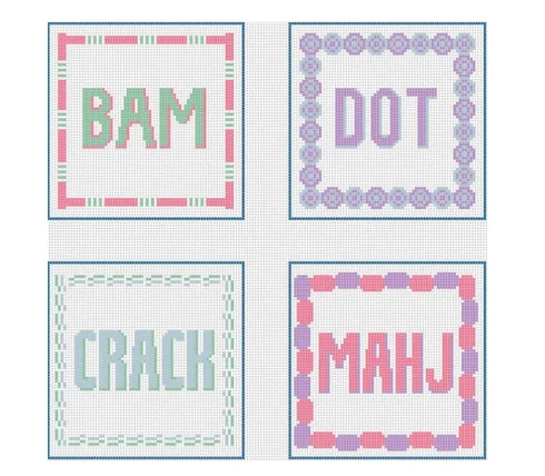 Mahjong Coaster Set